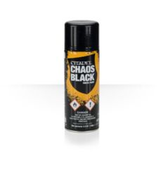 Spray Paint Chaos Black Primer 62-02-13  --CAN NOT SHIP--