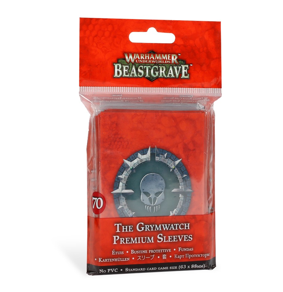 WH Underworlds Beastgrave: The Grymwatch Premium Sleeves 110-74