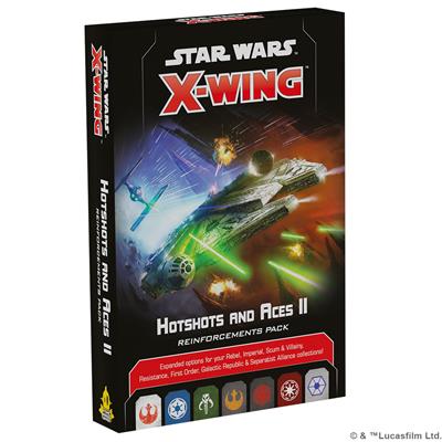 Star Wars X-Wing - 2nd Edition - Hot Shots & Aces II Reinforcements Pack  SWZ97