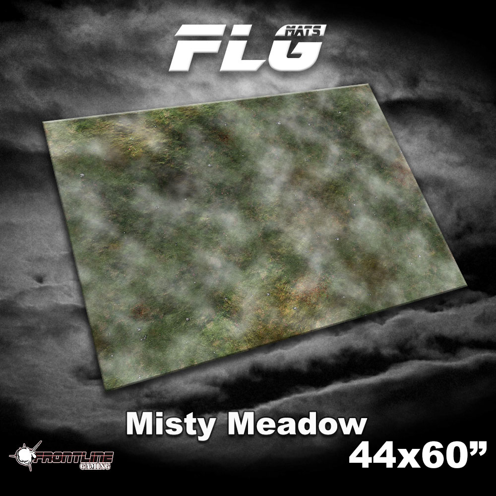 FLG Gaming Mat: Misty Meadow - 44 x 60