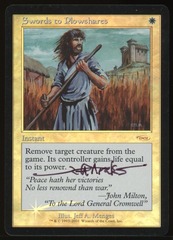 Swords to Plowshares - MP Foil Signed _9259