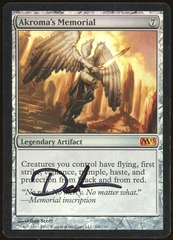 Akroma's Memorial Foil Signed _A2162