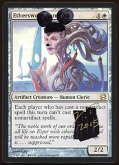 Ethersworn Canonist Foil Signed and Altered _A2096
