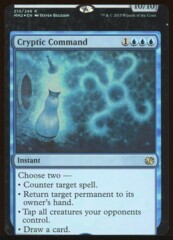 Non Factory Cut (NFC) - Cryptic Command - Modern Masters 2015 Foil _B1097