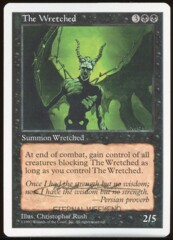Signed The Wretched with Eternal Weekend Stamp _A1288