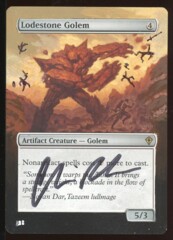 Altered and Signed Lodestone Golem _A0052