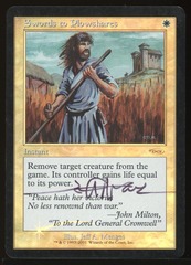 Swords to Plowshares - MP Foil Signed _9258
