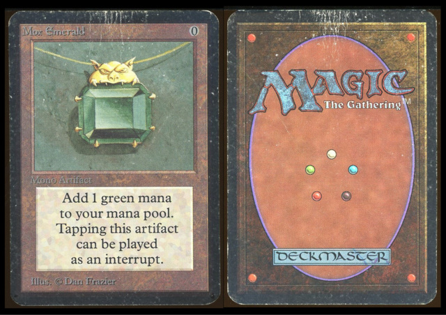 Mox Emerald *Creased and Inked _2495