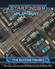(PZO7307) Starfinder RPG: Flip-Mat - Starship - The Sunrise Maiden