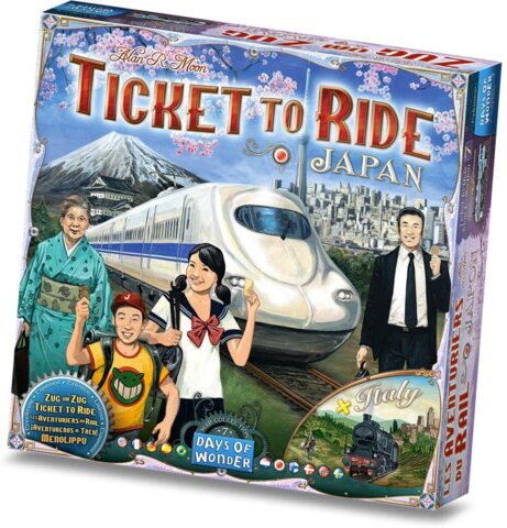 DOW7232 Ticket to Ride: Japan and Italy Map Collection
