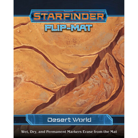 (PZO7320) Starfinder RPG: Flip-Mat: Desert World