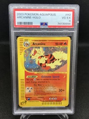 Arcanine - Holo - Pokemon Aquapolis - PSA 4 - H2/H32
