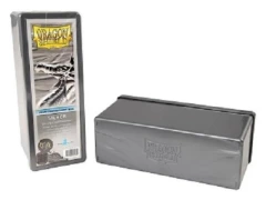 Dragon Shield Storage Box With 4 Compartments Silver