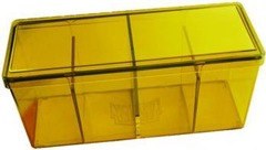 Dragon Shield Storage Box w. 4 Compartments - Yellow