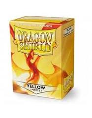 Dragon Shield Box of 100 in Matte Yellow