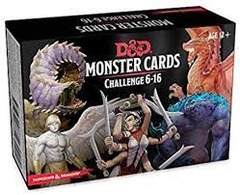 5th Edition D&D Monster Cards : Challenge 6-16