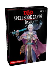 Dungeons and Dragons 5th Edition RPG: Spellbook Cards - Bard