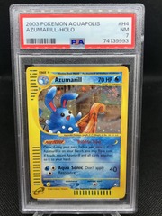 Azumarill - Holo - Pokemon Aquapolis - H4/H32 - PSA 7
