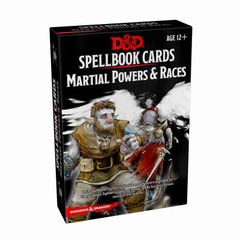 Dungeons and Dragons 5th Edition RPG: Spellbook Cards - Martial Powers & Races