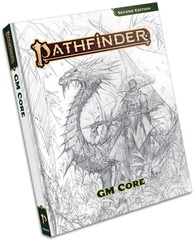 Pathfinder 2nd Edition - Remastered GM Core Rulebook - Sketch Cover