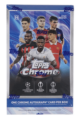 2022-23 Topps Chrome UEFA Soccer Hobby Box