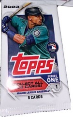 2023 Topps Baseball - Series One Pack (5 cards)