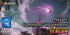 The Lost Caverns of Ixalan -  Complete Set of Commons/Uncommons x4