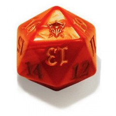 MTG Spin Down Life Counter D20 Dice Dragons of Tarkir Red
