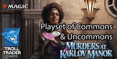 Murders at Karlov Manor -  Complete Set of Commons/Uncommons x4