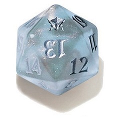 MTG Spin Down Life Counter D20 Dice Dragons of Tarkir Blue
