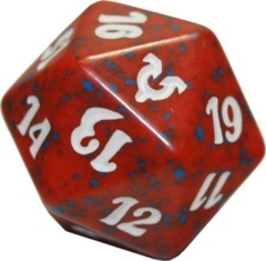 MTG Spin Down Life Counter D20 Dice Avacyn Restored Red