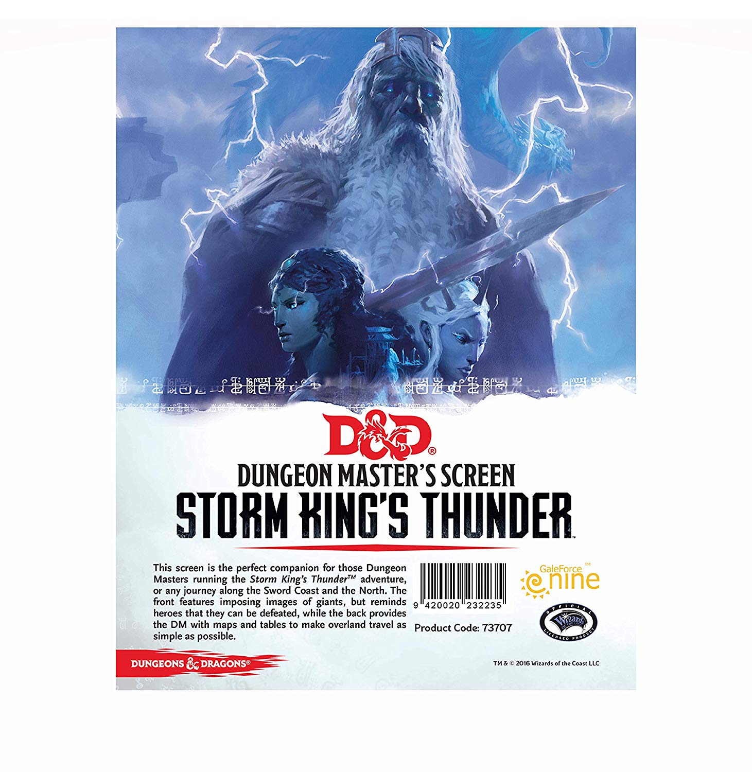 Dungeons And Dragons Next: Storm Kings Thunder - Dungeon Master Screen