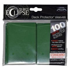 Ultra Pro - Pro Matte Eclipse: Deck Protector 100 Count Pack - Forest Green