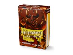 Dragon Shield - Sleeves 60ct (Japanese) - Classic CRIMSON