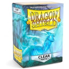 Dragon Shield - Sleeves 100ct (Standard) - Matte CLEAR
