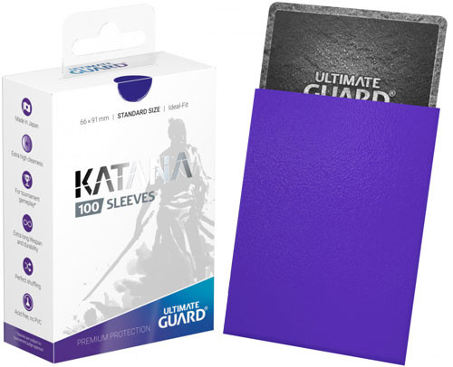 Katana Sleeves 100ct - Blue
