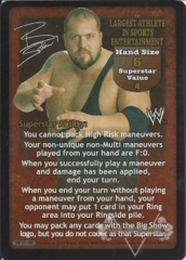 The Largest Athlete in Sports Entertainment Superstar Card