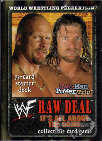 WWE Raw Deal ORIGINAL WWF HURRICANE 10 CARD STARTER SET 