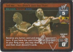 Five Time! Five Time BOOKER T Ultra Rare Foil WWE Raw Deal Velocity 