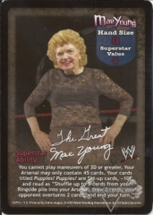 Mae Young Superstar Card