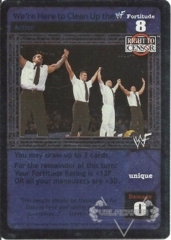 We're Here to Clean Up the WWF