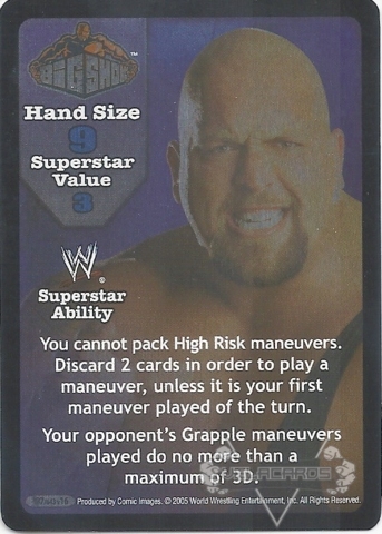 Brand New & Factory Sealed Mania WWE Raw Deal Starter Deck The Big Show 