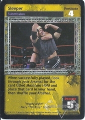 card type Submissions Raw Deal Wrest Throwback Played WWE: Abdominal Stretch 
