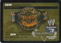 ECW Championship Belt