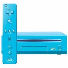 Blue Nintendo Wii System