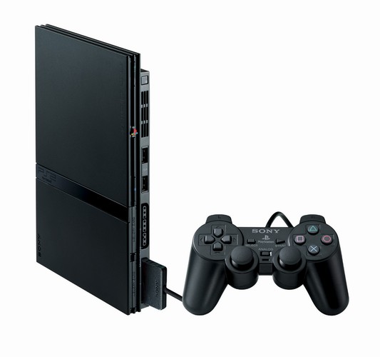 Playstation 2 Slim System Black