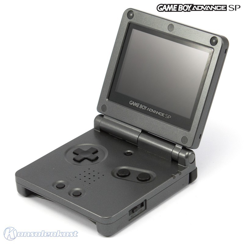 Black Graphite Gameboy Advance SP AGS 101 System