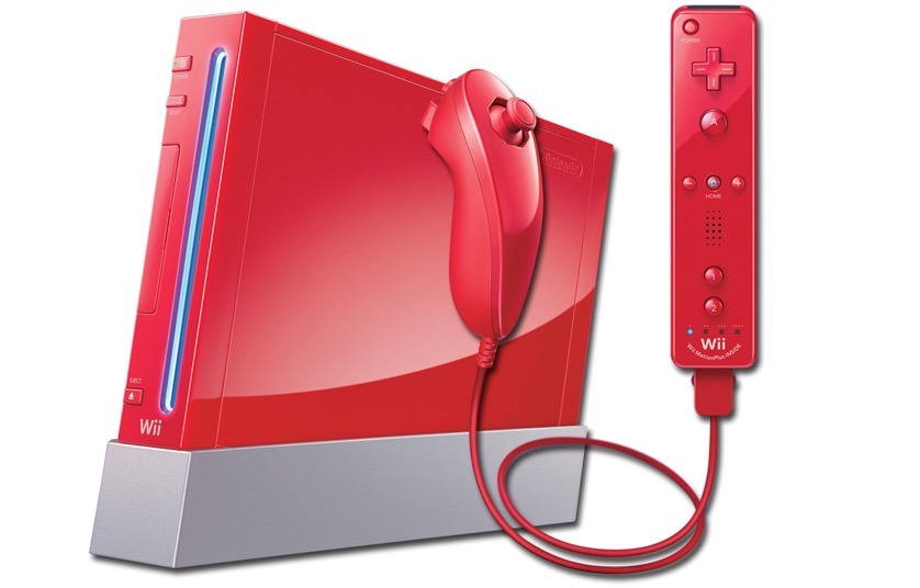 Red Nintendo Wii System