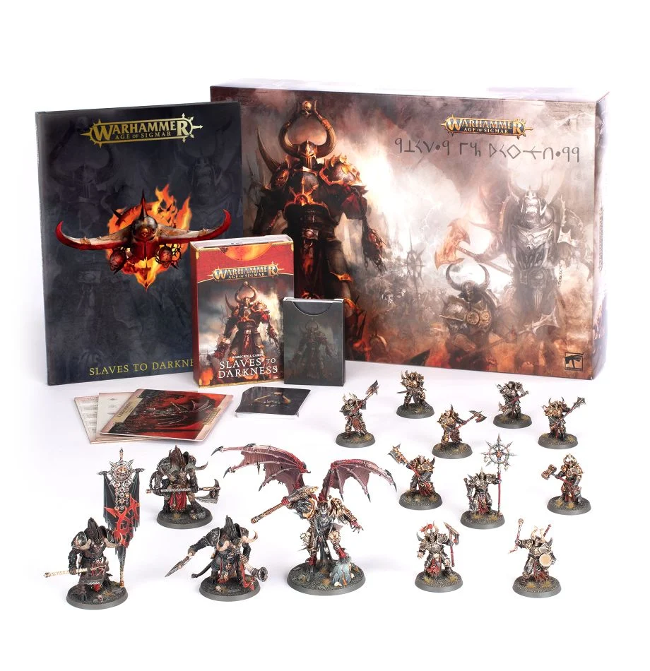 SLAVES TO DARKNESS ARMY SET (ENGLISH)