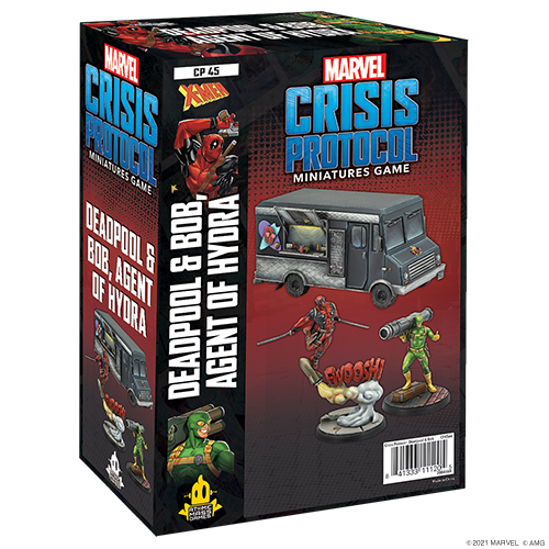 Marvel Crisis Protocol: Deadpool & Bob, Agent of Hydra Character Pack